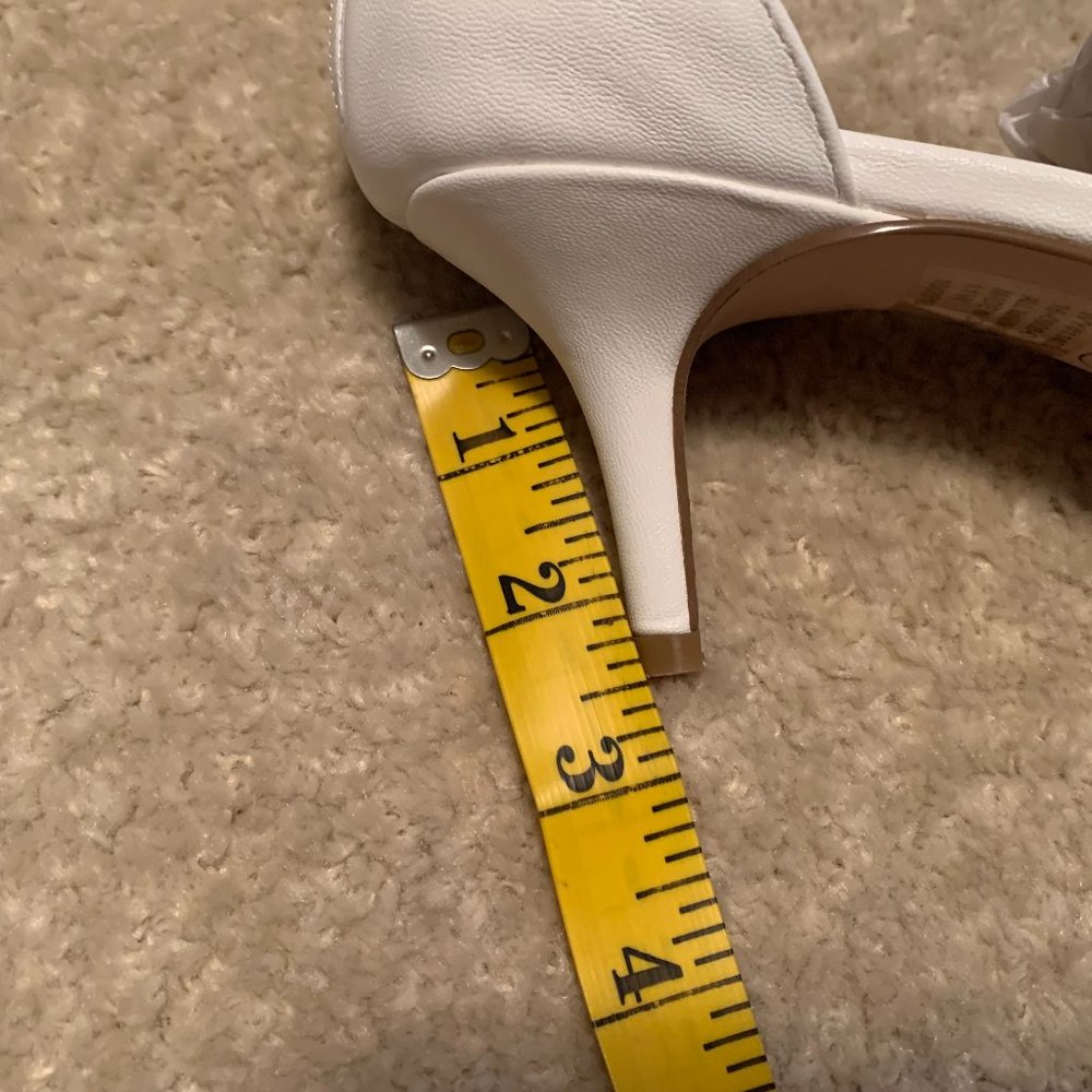 NWT NIB Comfortview White Ivy Strappy Sandal Size 11W - Picture 11 of 14